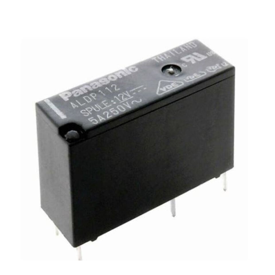 Panasonic ALDP112W 5A 12V 4 Pin Röle (Kombi Kartı İçin Röle)