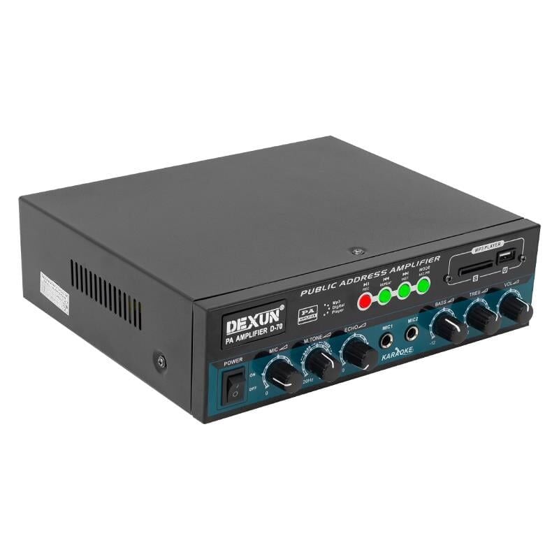 Dexun D-70 USB-SD-AUX-Bluetooth Destekli Hat Trafolu Anfi