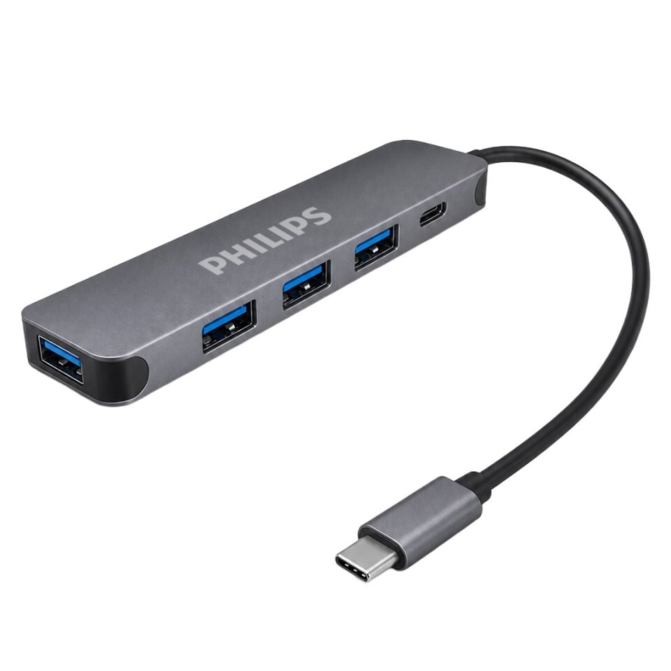 Philips SWR1607K/93 USB-C 5'İ 1 Arada Hub Çoklayıcı