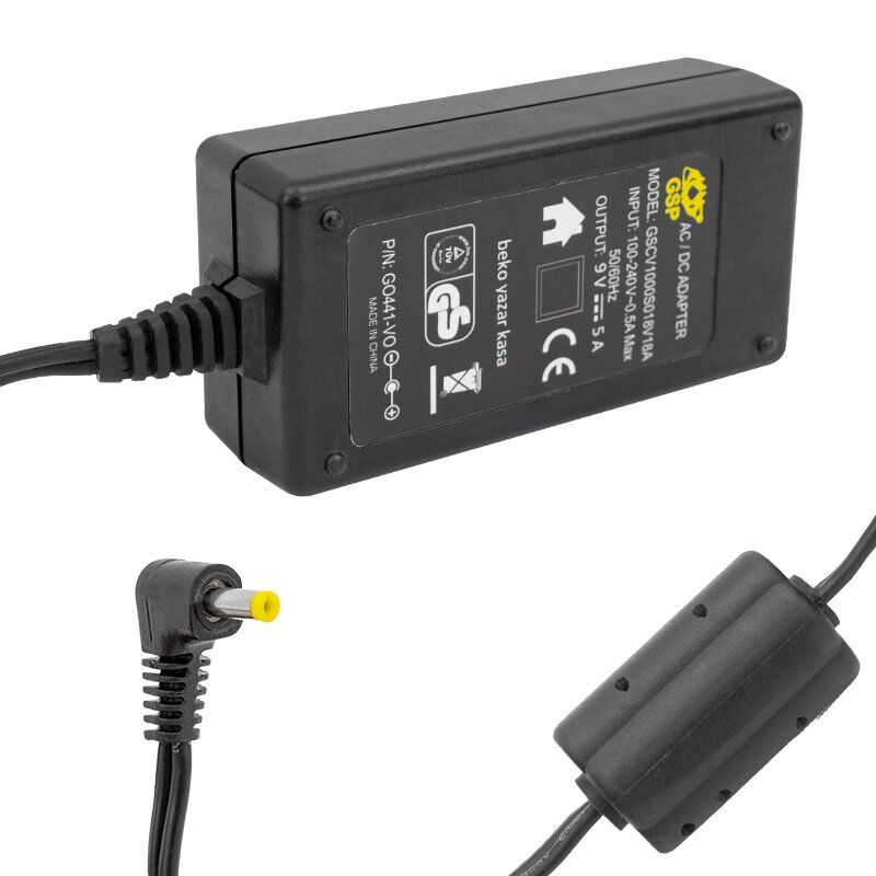 Weko 9 Volt 5 Amper Yazar Kasa Pos Makinesi Adaptörü