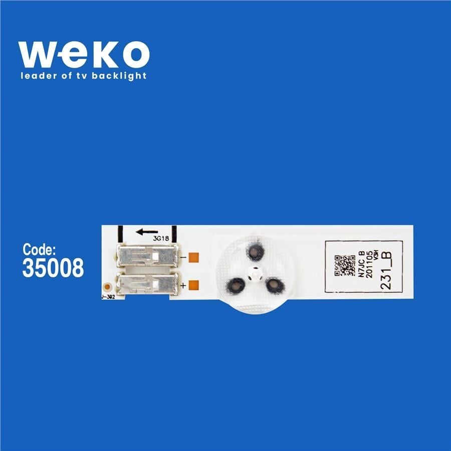 Wkset-6075 35008X4 32 Inch D1ge-320Sc0- R2-R3 - 32H-3535Led-32Ea  4 Adet Led Bar
