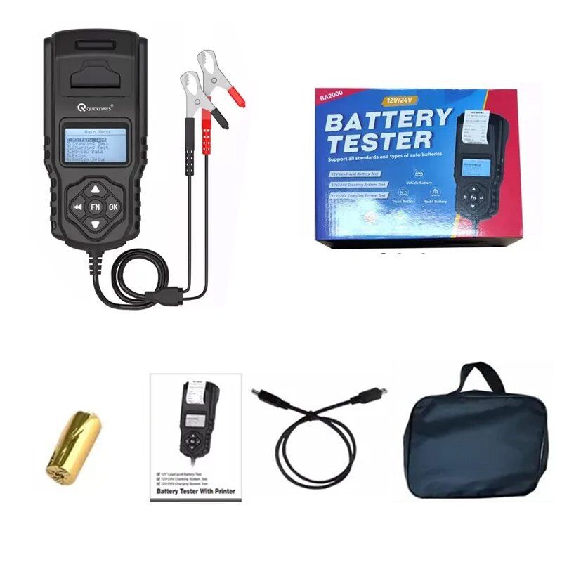 Powermaster BA2000 12-24V 30-220Ah Akü Test Cihazı