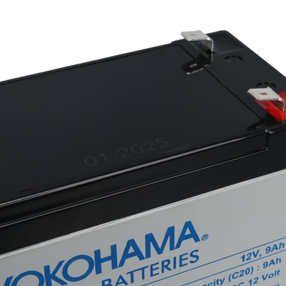 Yokohama YH-129.0 12 Volt 9 Amper Akü (150x65x90 mm)
