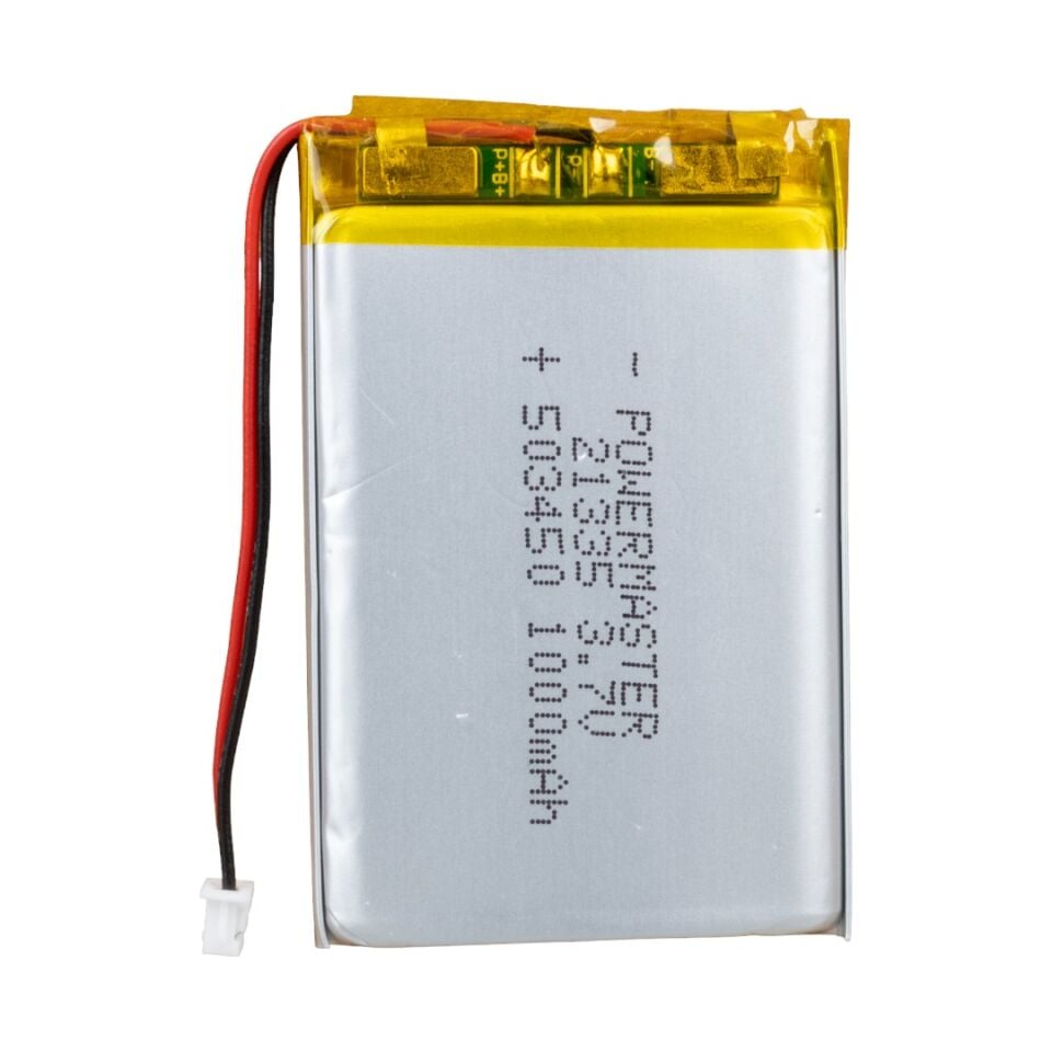 PowerMaster 503450 3.7 Volt 1000 Mah Lityum Polimer Pil