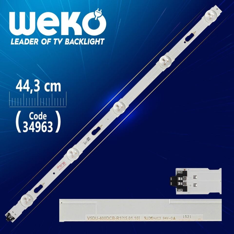 S_5U75_40_FL_R05_REV1.2 - LM41-00117B - LM41-00120R RİGHT - 44.3 Cm 5 Ledli - WK-781 Tv Led Bar