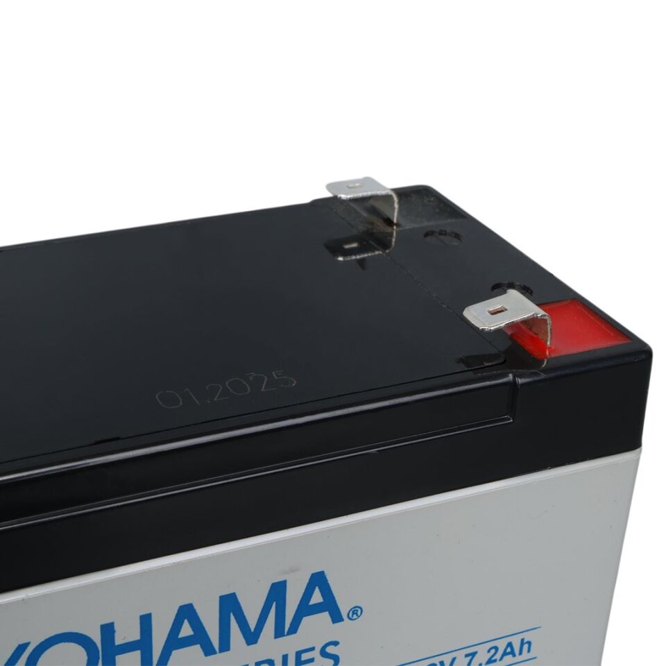 Yokohama YH-127.2 12 Volt - 7.2 Amper UPS'ler İçin Akü