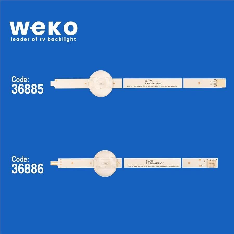 Wkset-6092 36885X1 36886X1 Sta490a34_Rev03_57Led_L/R_151013 2 Adet Led Bar (57Led)