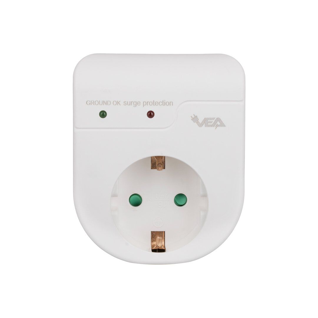Vea VE-22416 16 Amper - 3500 Watt Tekli Akım Korumalı Priz