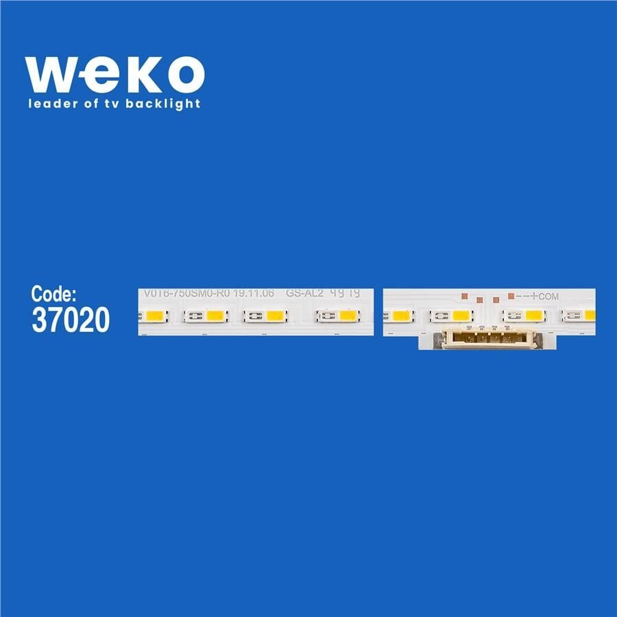 Wkset-6528 37020X2 V0T6-750Sm0-R0 Bn96-50386A  4 Adet Led Bar (42Led)