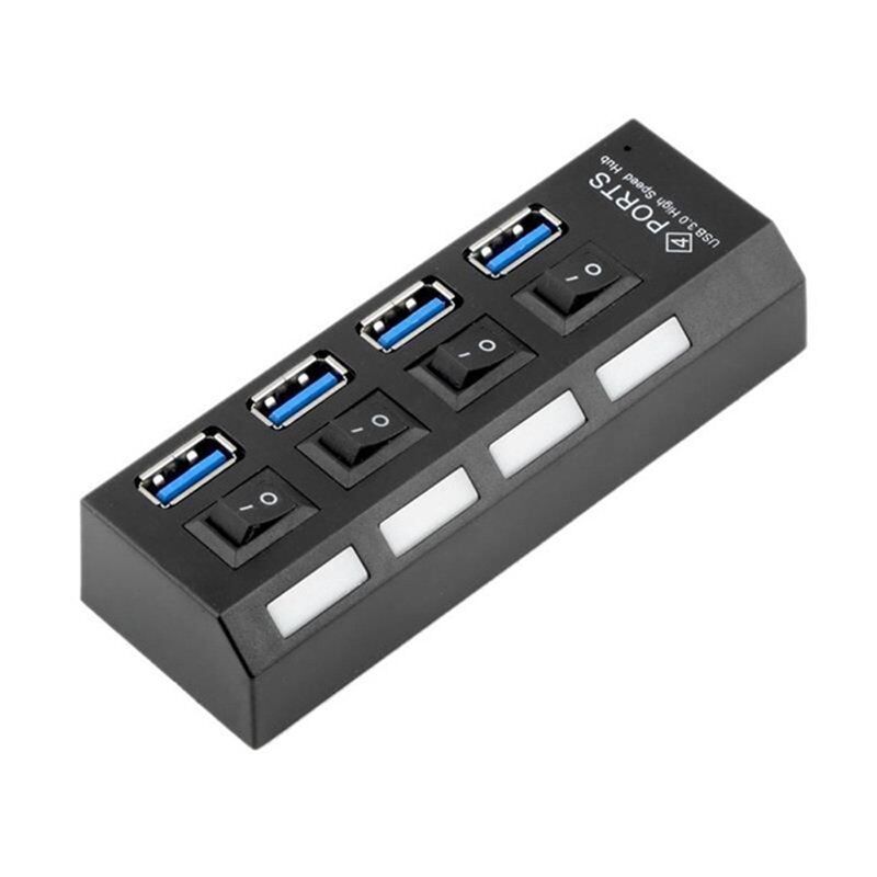 Powermaster PM-11365 4 Port Anahtarlı Usb 3.0 Hub Çoklayıcı