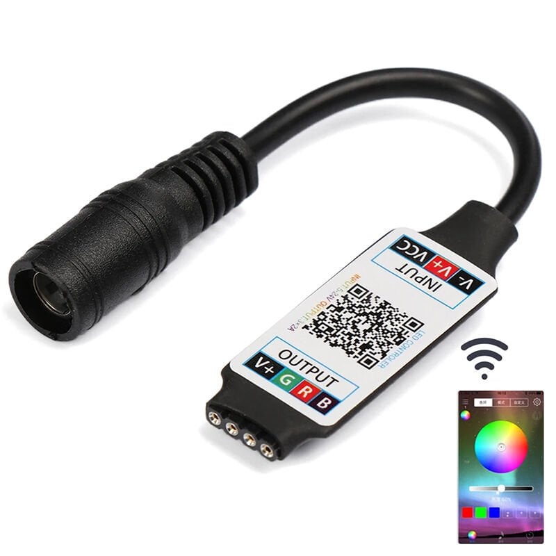 Powermaster DC 5 Volt 24 Volt 6 Amper RGB Led Kontrol Cihazı