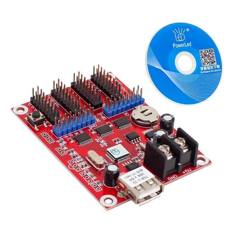 Powermaster UX4 TF-A6U 4'lü USB Led Panel Kartı