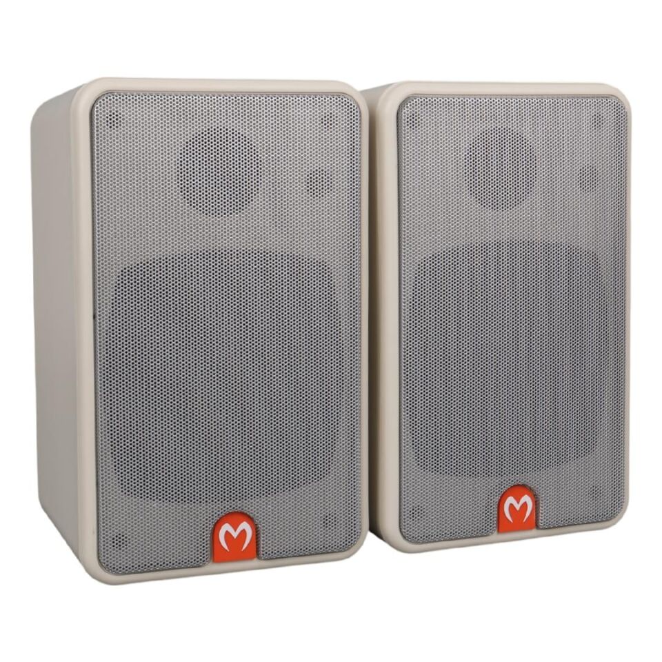 Magicvoice MV-21 10 CM 40 Watt Komütatörlü Hat Trafolu Beyaz Sütun Hoparlör