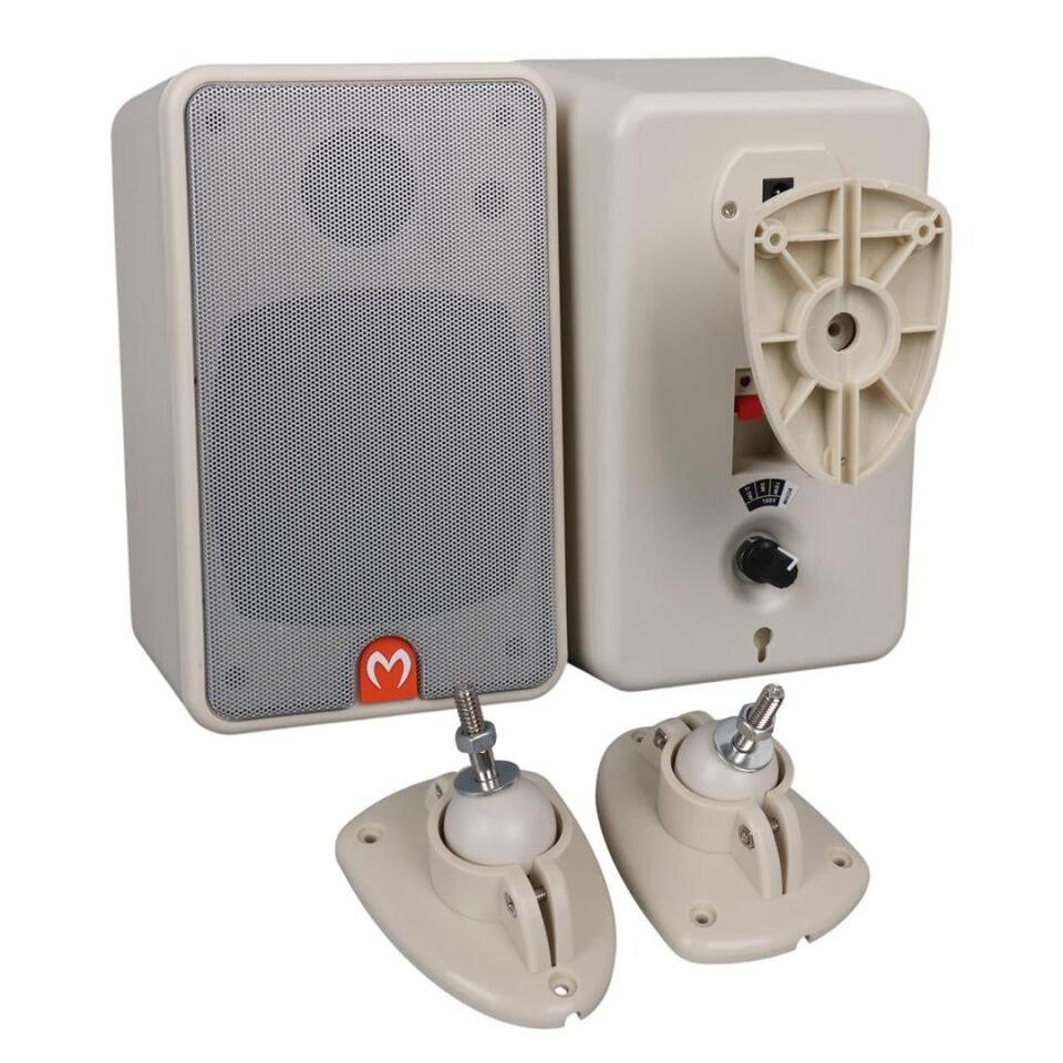 Magicvoice MV-21 10 CM 40 Watt Komütatörlü Hat Trafolu Beyaz Sütun Hoparlör