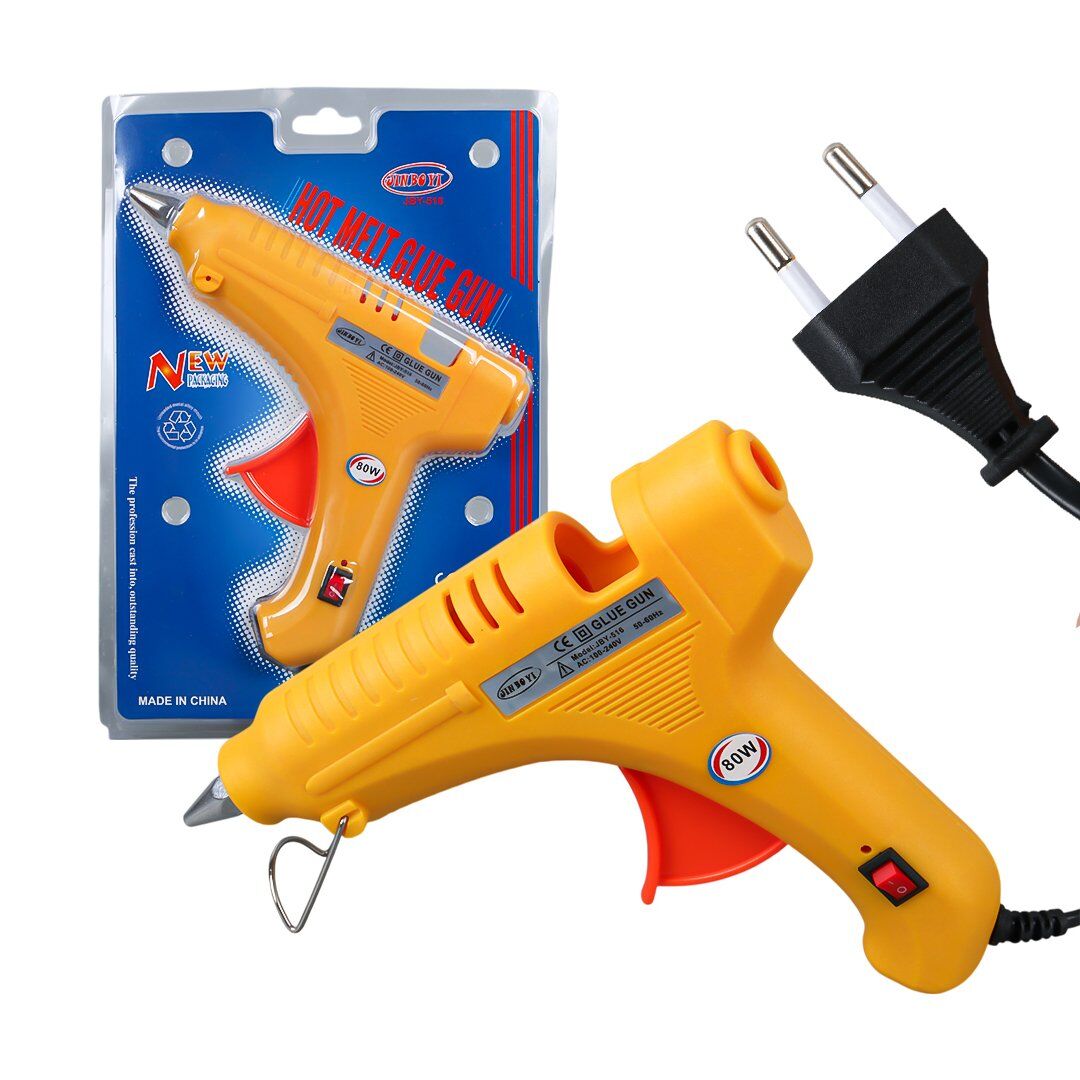 Powermaster Anahtarlı 80 Watt Sıcak Mum Silikon Tabancası