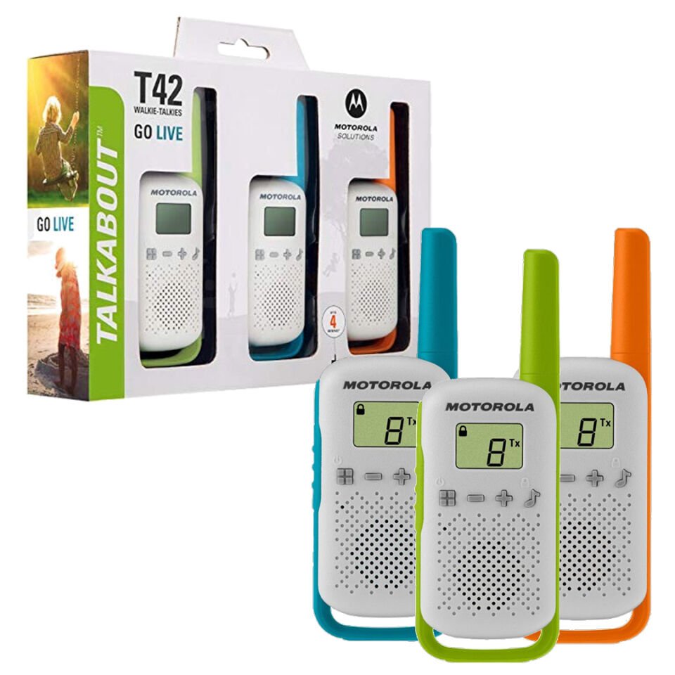 Motorola TLKR-T42 4 Km Pmr El Telsizi (2'li Paket)