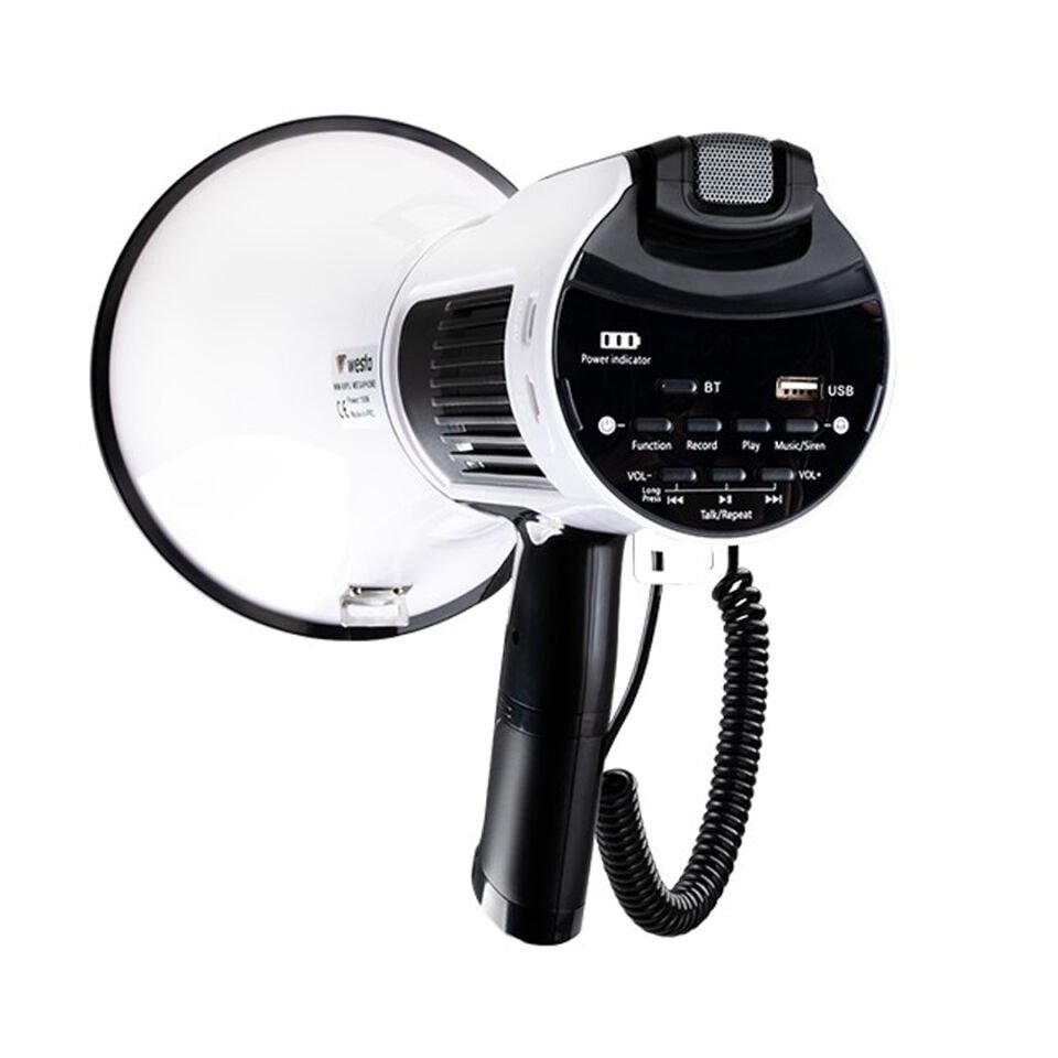 Westa WM-90PU Type-C 100 Watt Mayk Mikrofonlu Megafon