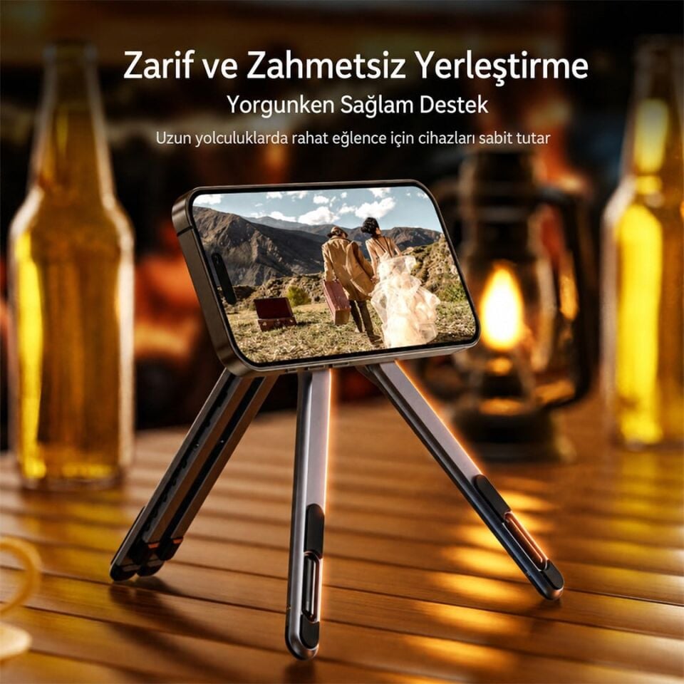Feny Magstone FN-MS10 Magsafe Katlanabilir Stand Macbook Telefon Tablet Laptop Uyumlu Tutucu