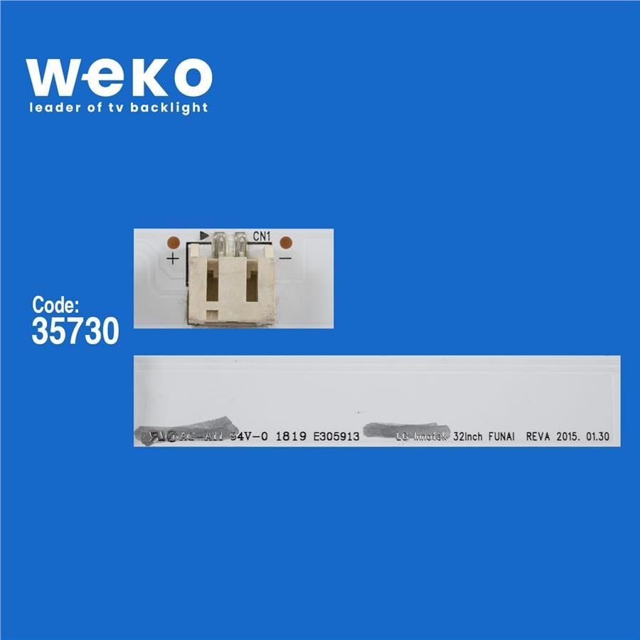 Wkset-6537 35730X3 Lg Innotek 32Inch Funaı Reva - Vdvled0gs049 Rev.A  3 Adet Led Bar