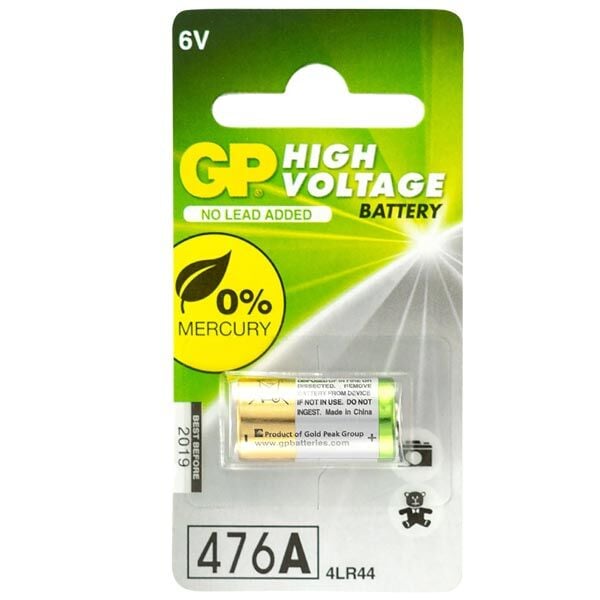 GP 476A 6 Volt Alkalin Pil (4LR44)