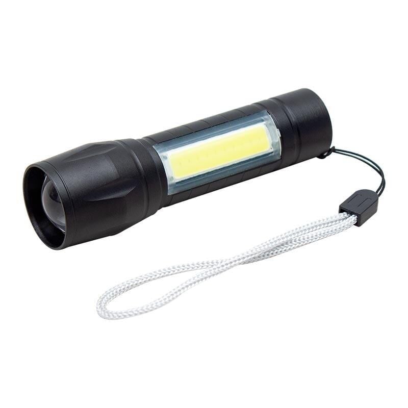 Powermaster Metal Flashlight Power Ledli Şarjlı El Feneri