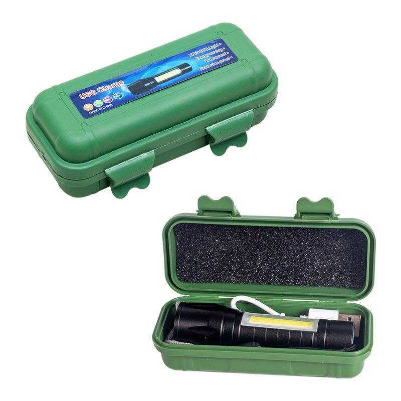 Powermaster Metal Flashlight Power Ledli Şarjlı El Feneri
