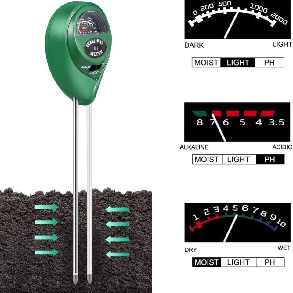 Powermaster ST-01 3 In 1 Toprak Test Cihazı