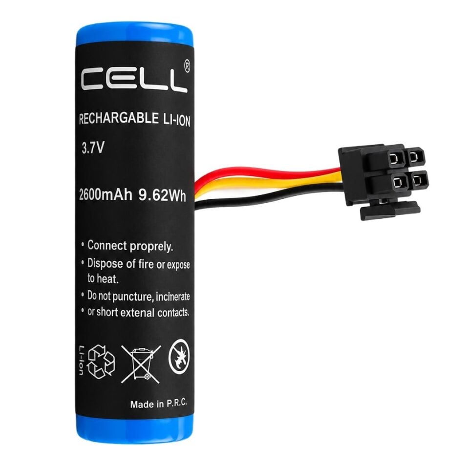 Efcell BEKO 300 TR 3.7V / 3.6V 2600Mah 9.62Wh 4 Pin Soketli Li-Ion Yazar Kasa POS Batarya Pili