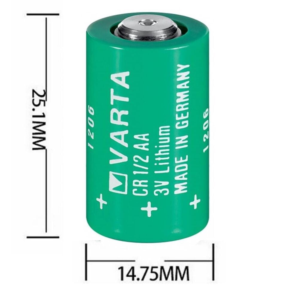 Varta 6127101301 Tekli CR1/2AA 3 Volt Lityum Pil