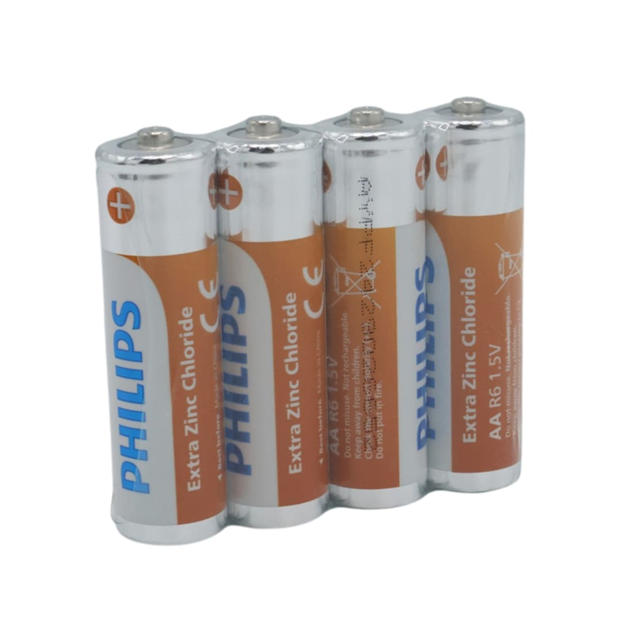 Philips Extra Zinc-Carbon Kalın Saat Kalem Pili AA
