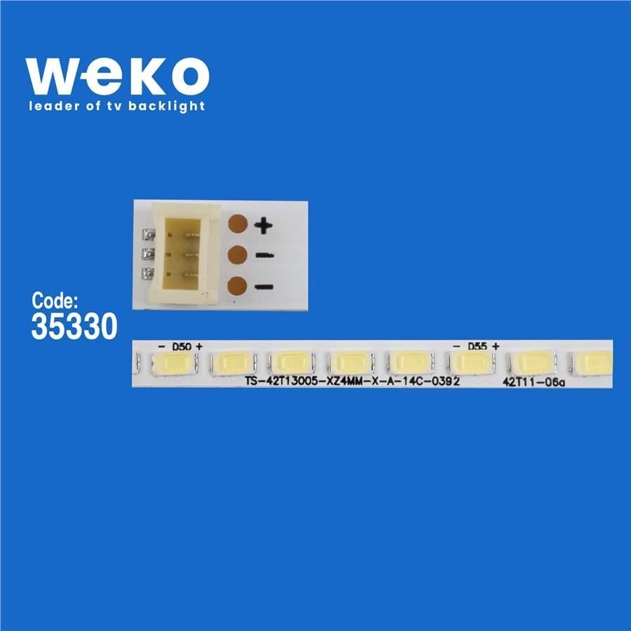 Wkset-6136 35330X2 42T11-06A 2 Adet Led Bar (60Led)