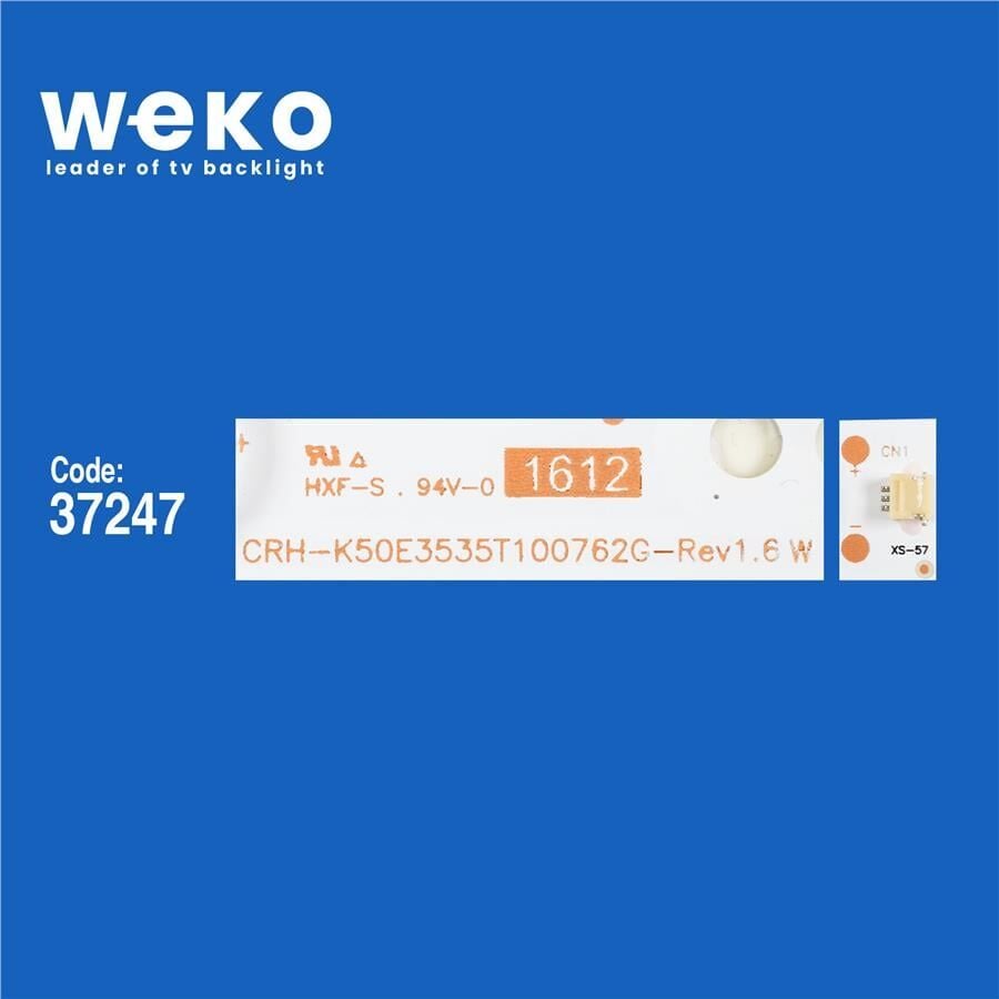 Wkset-6575 37247X10 Crh-K50E3535T100762G-Rev1.6 10 Adet Led Bar