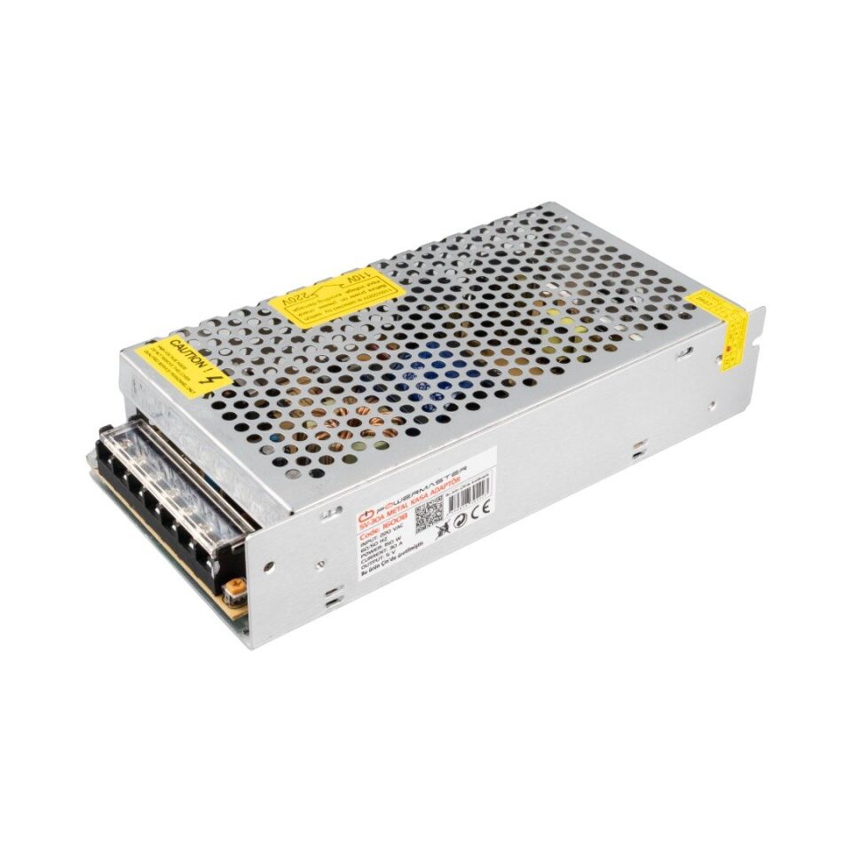 Powermaster PM-16008 5 Volt - 30 Amper Metal Kasa Adaptör