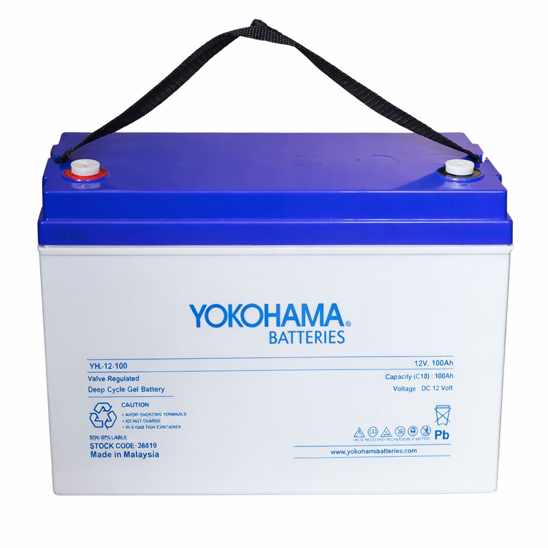 Yokohama YH-26919 12V 100Ah Tam Bakımsız Deep Cycle Jel Akü