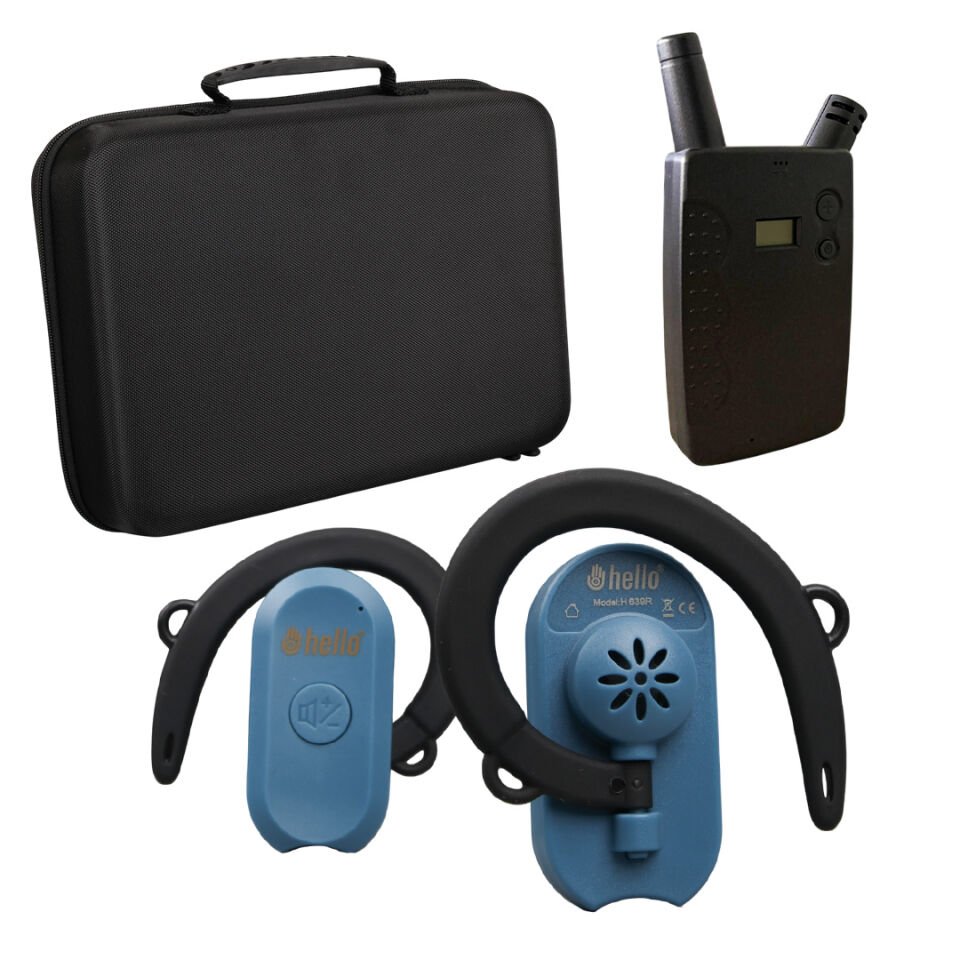 Hello HL-27915 25'Li Kulaklık Tipi Tur Rehber Sistemi Seti