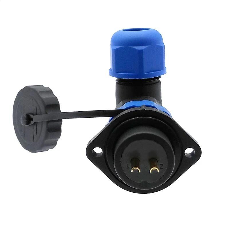 Powermaster Su Geçirmez 2 Pin 20 Mm Konnektör 90° Dirsek