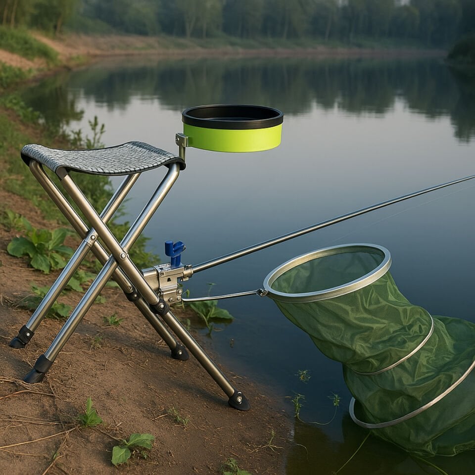 Sunup SN-25796 Metal Katlanabilir Balıkçı Taburesi