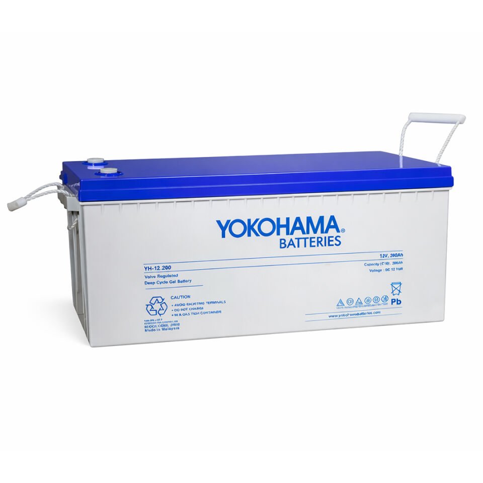 Yokohama YH-27019 12V 200Ah Tam Bakımsız Deep Cycle Jel Akü