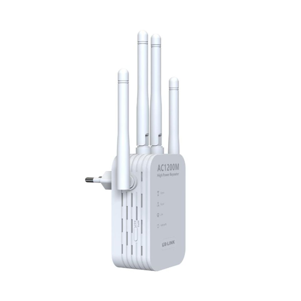 LB-Link BL-RE1200 5 Ghz AC1200 Mbps Çift Bantlı Tek Portlu Wireless Repeater - Menzil Genişletici