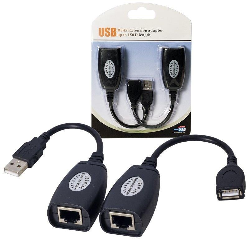 Powermaster Usb Extrender 50 Metre Rj45 Uzatma Kablosu