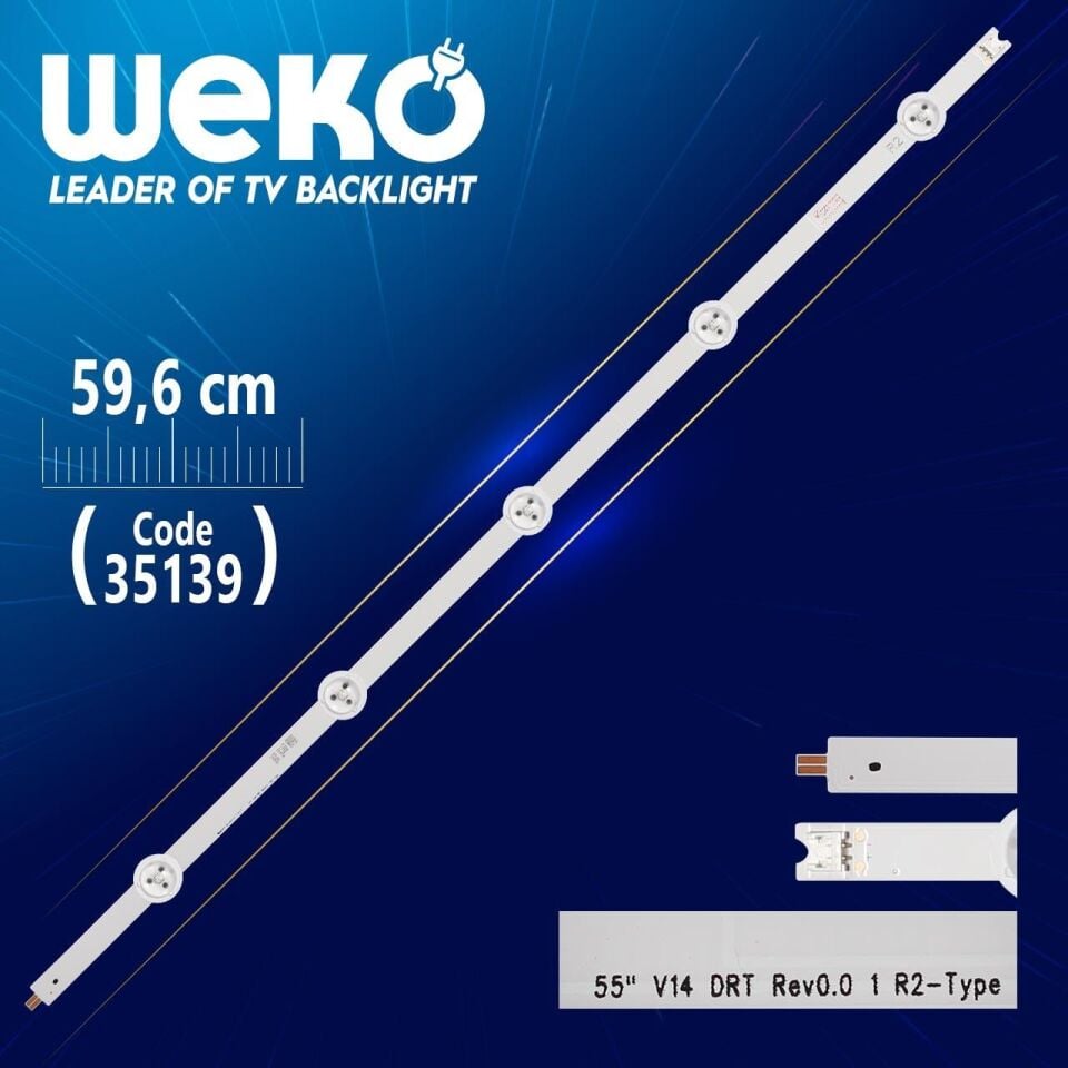 55'' V14 DRT REV0.0 1 R2-TYPE - 6916L-1450A - 59.6 Cm 5 Ledli - WK-867 Led Tv Bar