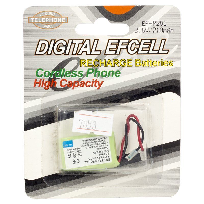 Efcell EF-P201 3.6 V 210 mA Telsiz Telefon Pil