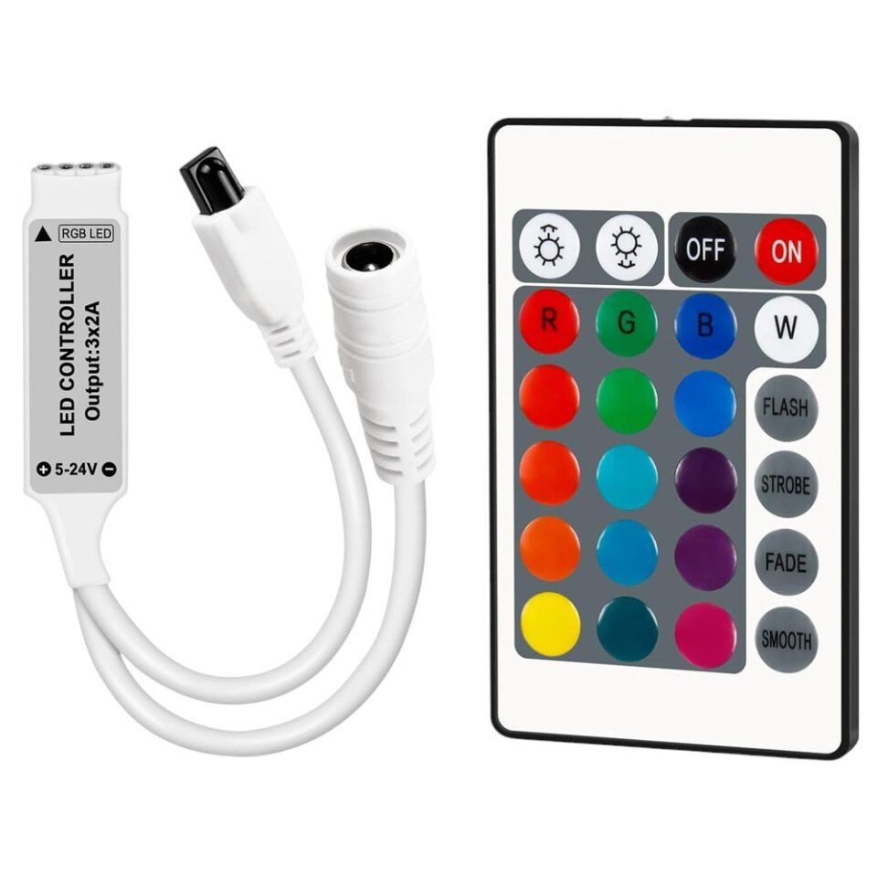 Powermaster PM-4615 Mini 24 Tuşlu Led RGB Kontrol Cihazı