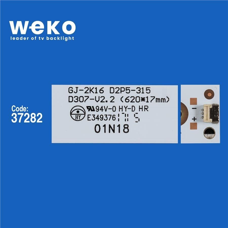 Wkset-6618 37282X3 Gj-2K16 D2P5-315 D407-V1.2 3 Adet Led Bar