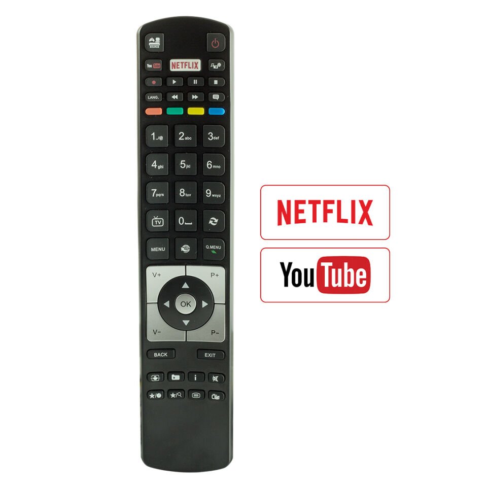 Vestel RM-L1526 Yeni Lcd Netflix Youtube Tuşlu Tv Kumandası
