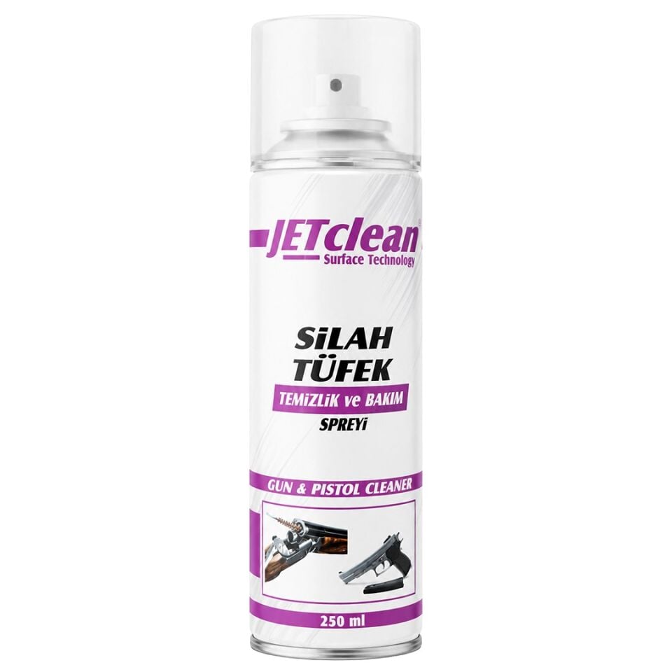 Jetclean 250Ml Silah Ve Tüfek Temizlik Bakım Spreyi