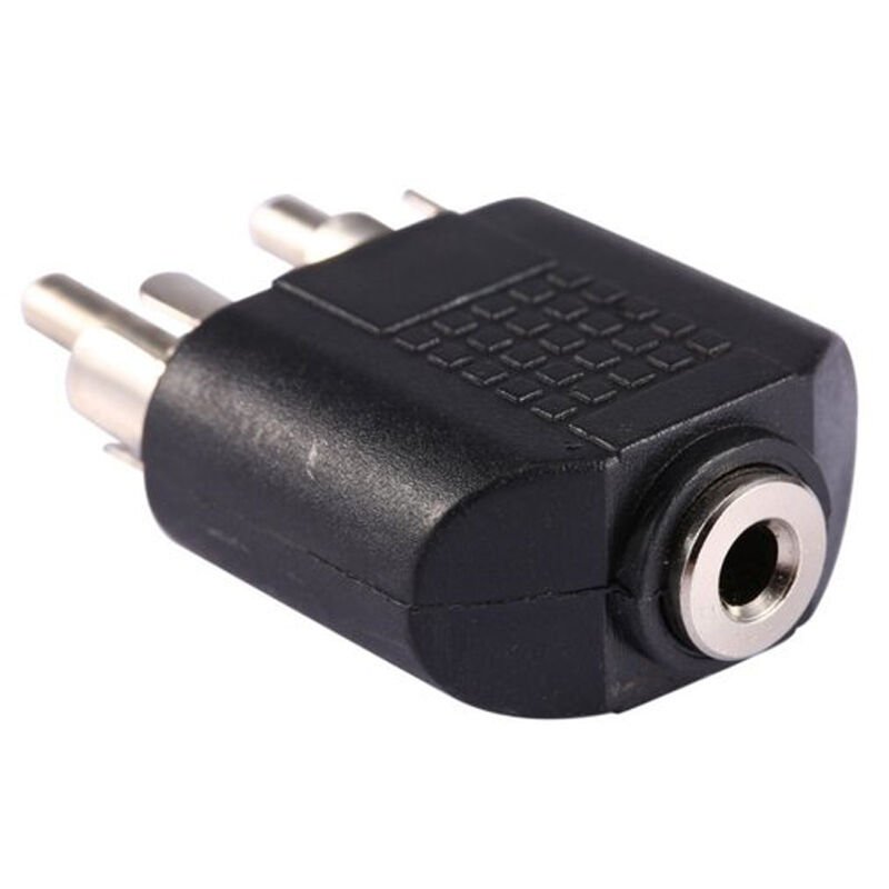 Powermaster 3.5 Mm Stereo Dişi / 2 Rca Erkek Çevirici Jack