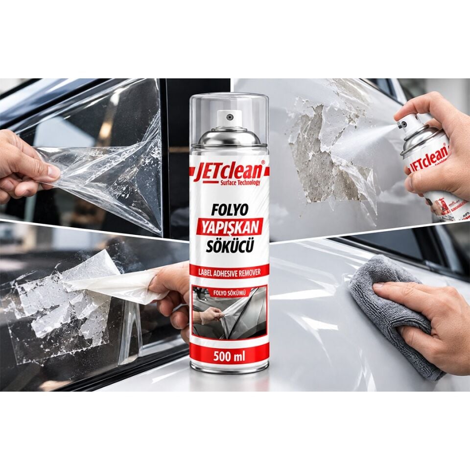 Jetclean 500 ml Folyo Yapışkan Sökücü Sprey