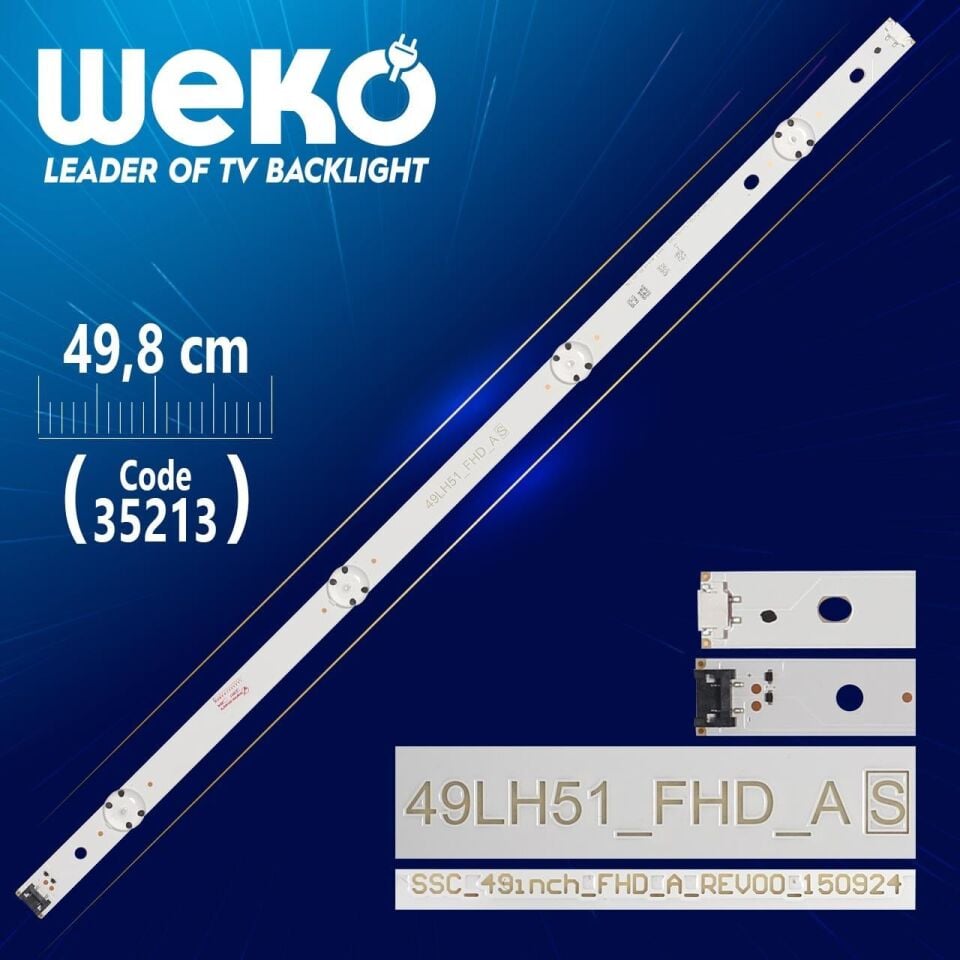 SSC_49INCH_FHD_A_REV00_150924 - 49LH51_FHD_A (S) - 49.8 Cm 4 Ledli - WK-890 Led Tv Bar