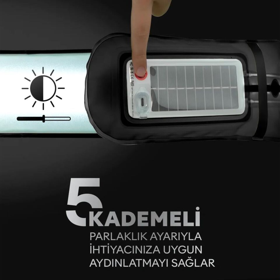 ZMR ZMR-385 Katlanır Şişirilebilir Beyaz Ledli Aydınlatma